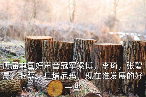 歷屆中國好聲音冠軍梁博，李琦，張碧晨，張磊，旦增尼瑪，現(xiàn)在誰發(fā)展的好一些
