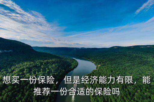 想買(mǎi)一份保險(xiǎn)，但是經(jīng)濟(jì)能力有限，能推薦一份合適的保險(xiǎn)嗎