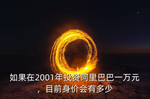 如果在2001年投資阿里巴巴一萬(wàn)元，目前身價(jià)會(huì)有多少