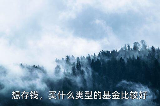 想存錢，買什么類型的基金比較好