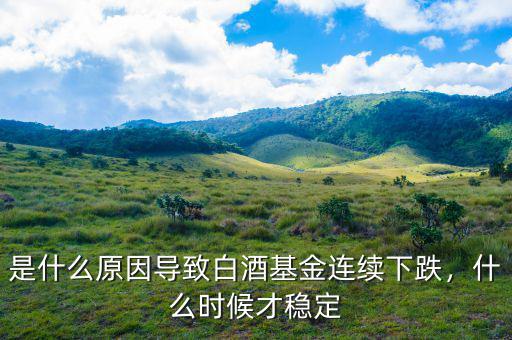 是什么原因?qū)е掳拙苹疬B續(xù)下跌，什么時(shí)候才穩(wěn)定