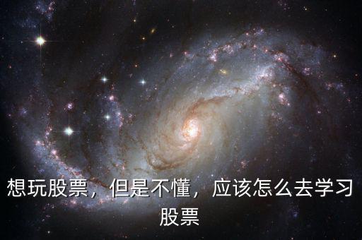 想玩股票，但是不懂，應(yīng)該怎么去學(xué)習(xí)股票