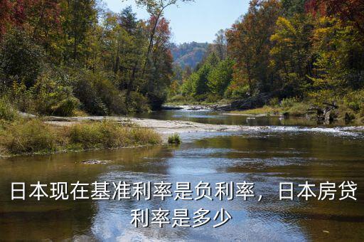 日本現(xiàn)在基準利率是負利率，日本房貸利率是多少