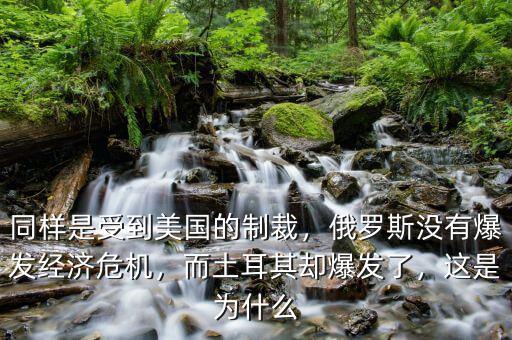 同樣是受到美國的制裁，俄羅斯沒有爆發(fā)經(jīng)濟危機，而土耳其卻爆發(fā)了，這是為什么