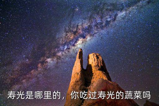 壽光是哪里的，你吃過壽光的蔬菜嗎