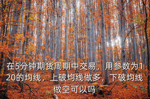 期貨60均線(xiàn)與120均線(xiàn)有什么意義,用參數(shù)為120的均線(xiàn)
