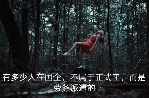 有多少人在國企，不屬于正式工，而是勞務(wù)派遣的