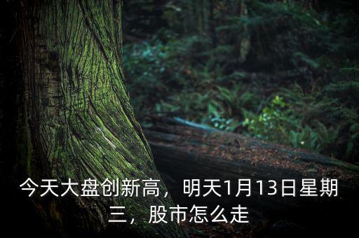 今天大盤創(chuàng)新高，明天1月13日星期三，股市怎么走