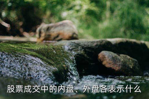 股票成交中的內(nèi)盤、外盤各表示什么