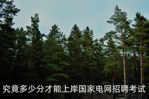 國家電網考試滿分多少,國家電網招聘考試