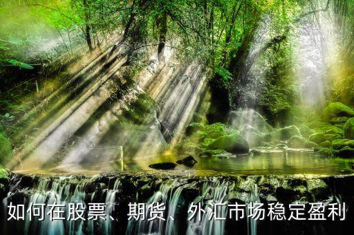 如何在股票、期貨、外匯市場穩(wěn)定盈利