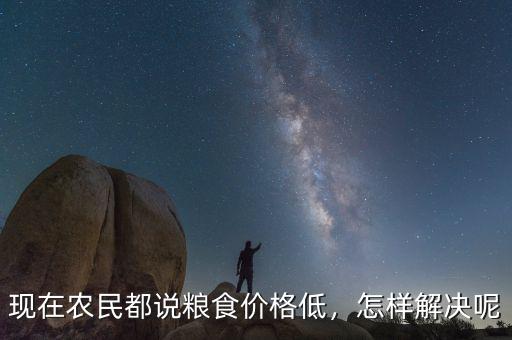 現(xiàn)在農(nóng)民都說(shuō)糧食價(jià)格低，怎樣解決呢
