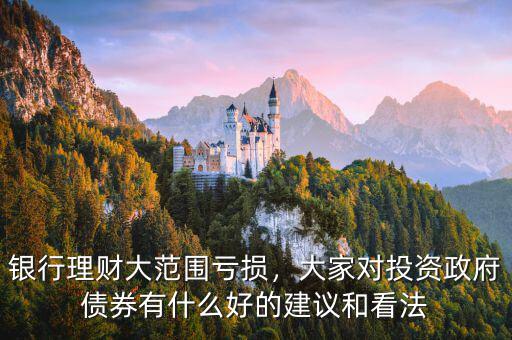 銀行理財大范圍虧損，大家對投資政府債券有什么好的建議和看法