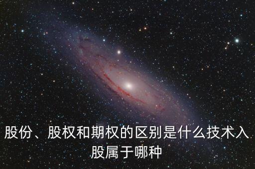 股份、股權(quán)和期權(quán)的區(qū)別是什么技術(shù)入股屬于哪種