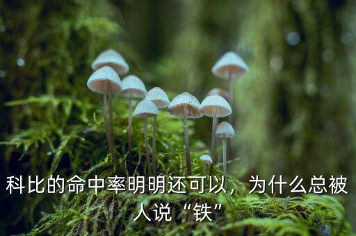 科比的命中率明明還可以，為什么總被人說“鐵”