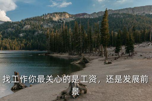 找工作你最關(guān)心的是工資，還是發(fā)展前景