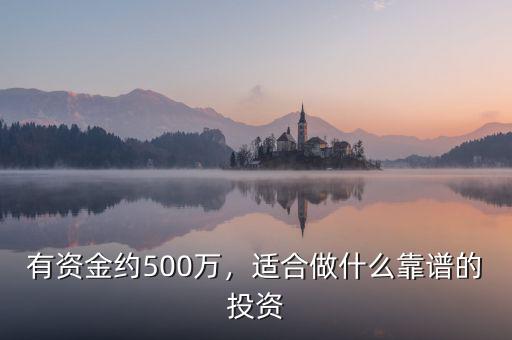 有資金約500萬，適合做什么靠譜的投資