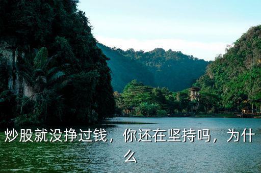 炒股就沒掙過錢，你還在堅持嗎，為什么