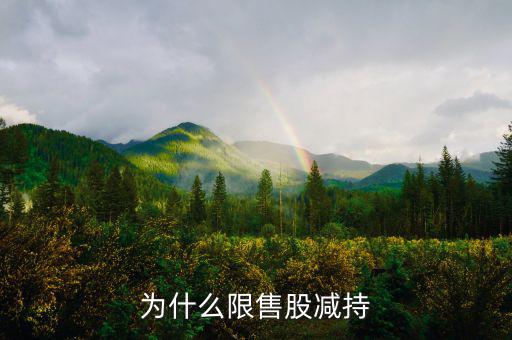 什么是限售股減持，為什么限售股減持