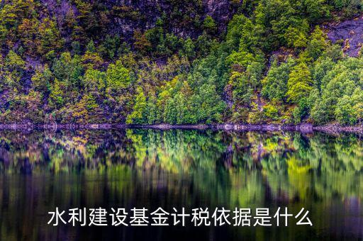 水利基金根據(jù)什么叫，水利建設(shè)基金計(jì)稅依據(jù)是什么