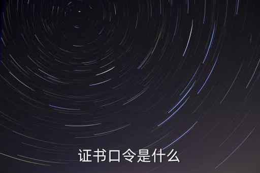 稅控盤證書口令什么情況下輸入，增值稅發(fā)票稅控開票軟件上的證書口令是指什么