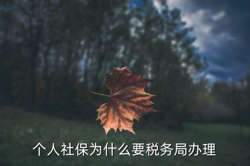 社會保險繳納和稅務(wù)局什么關(guān)系，社保為什么要稅務(wù)部門征收