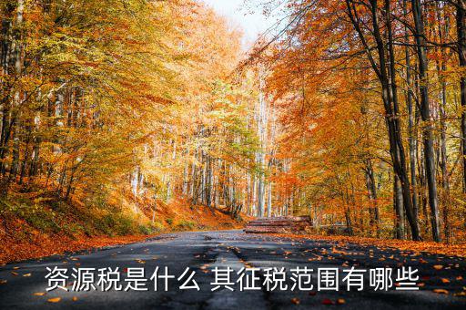 什么情況下需要報資源稅，資源稅的征稅對象