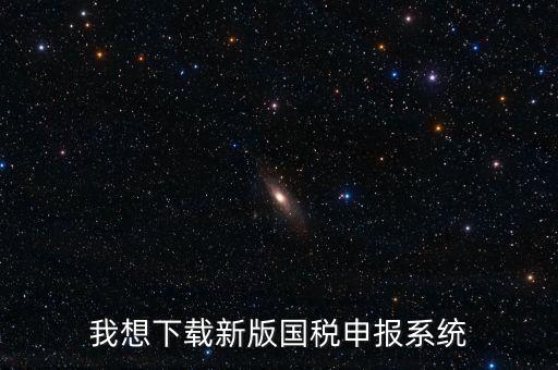 有什么報(bào)稅系統(tǒng)下載，我想下載新版國稅申報(bào)系統(tǒng)