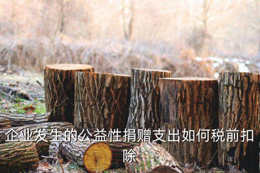 什么捐贈支出稅前扣除，求助企業(yè)在所得稅前可以扣除的捐贈支出