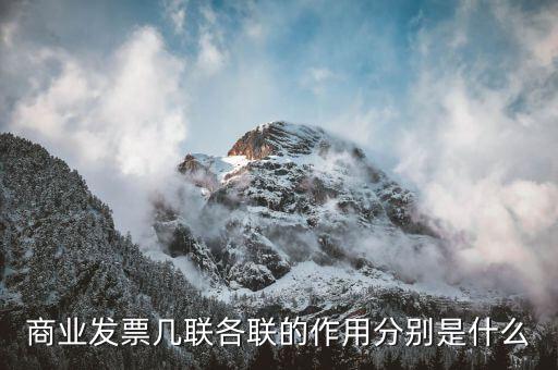 發(fā)票聯(lián)次作用是什么意思，發(fā)票有幾聯(lián)各聯(lián)用途是什么