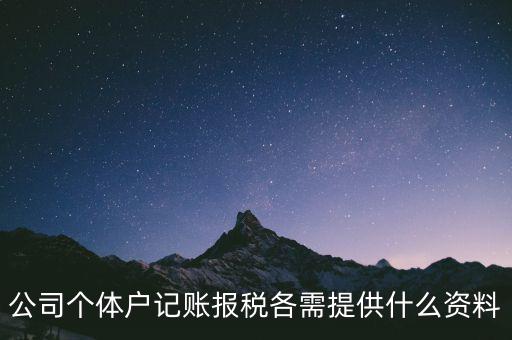 個(gè)體報(bào)稅帶什么手續(xù)，個(gè)體戶怎樣報(bào)稅
