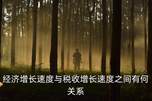 稅收增速是什么，經(jīng)濟(jì)增長速度與稅收增長速度之間有何關(guān)系