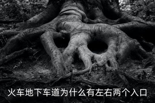 火車(chē)地下車(chē)道為什么有左右兩個(gè)入口