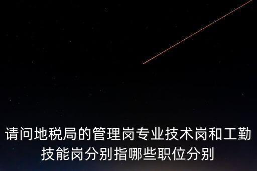 地稅局工勤是什么，地稅局正式干部是什么意思
