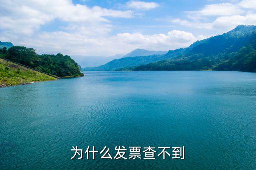 為什么黑龍江的發(fā)票查不到，為什么發(fā)票查不到