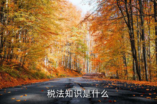 什么是稅收知識(shí)，稅法知識(shí)是什么