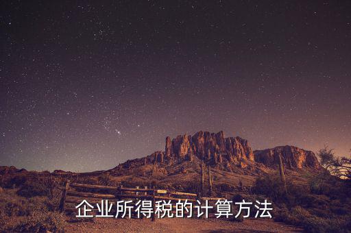 如何計算企業(yè)所得稅地方分享，企業(yè)所得稅的計算方法