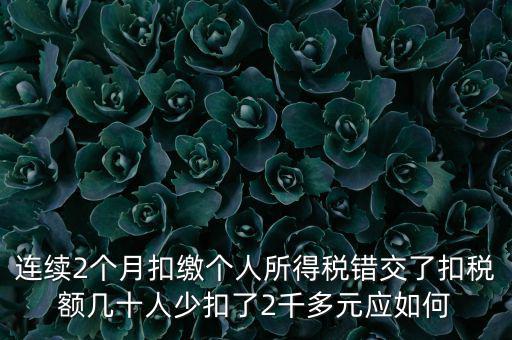 個稅如何補繳上個月，個人所得稅能補交嗎個人所得稅如何補交