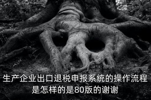 如何出口退稅系統(tǒng)，出口退稅需要什么資料