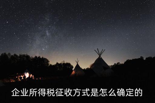 如何選擇征稅方式，企業(yè)所得稅征收方式是怎么確定的