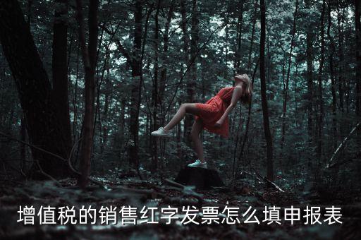 紅字開票金額如何填寫增值稅申報表，紅字發(fā)票如何填寫增值稅報表二