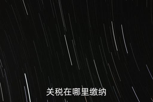 如何用微信青島交關(guān)稅，關(guān)稅在哪里繳納