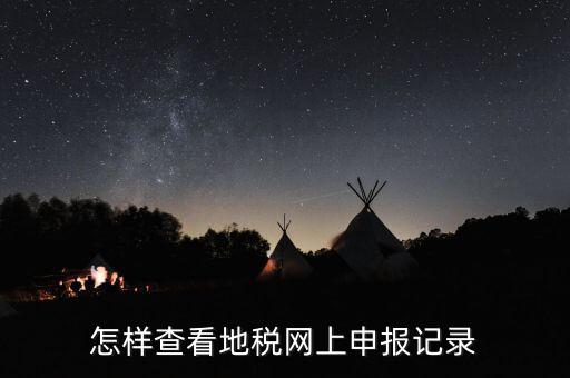 浙江地稅網(wǎng)申報作廢如何查，怎樣查看地稅網(wǎng)上申報記錄