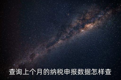 如何查詢湖南個稅申報(bào)明細(xì)，查詢上個月的納稅申報(bào)數(shù)據(jù)怎樣查