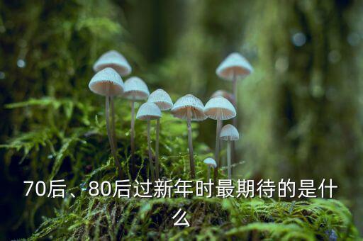 70后、80后過新年時(shí)最期待的是什么
