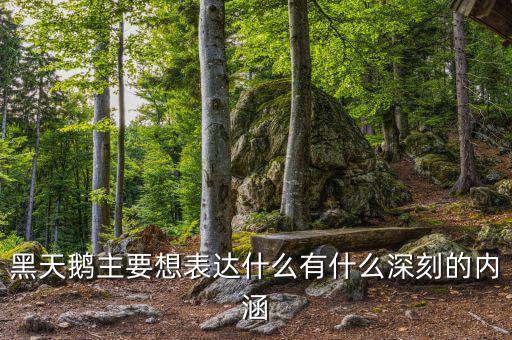 黑天鵝書說的是什么，黑天鵝主要想表達什么有什么深刻的內(nèi)涵
