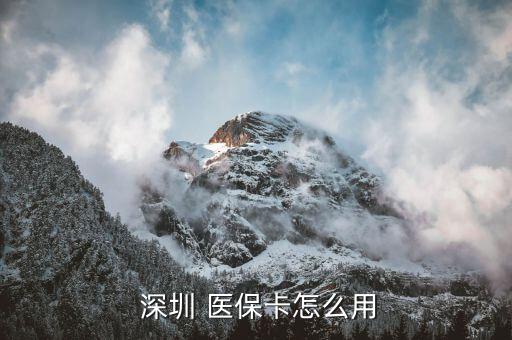 深圳農(nóng)民工醫(yī)保怎么用,深圳醫(yī)?？ò≡横t(yī)療費(fèi)用