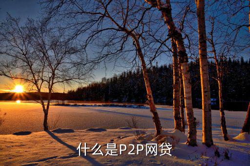p2p是什么意思，什么是P2P網(wǎng)貸