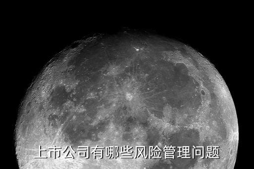 公司上市有什么風(fēng)險(xiǎn)，上市公司有哪些風(fēng)險(xiǎn)管理問題