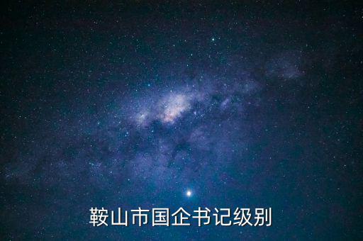 鞍山市國企書記級(jí)別